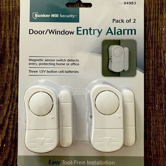 Door Window Entry Alarm Sensors Home Office Home Security System - Picture 1 of 2